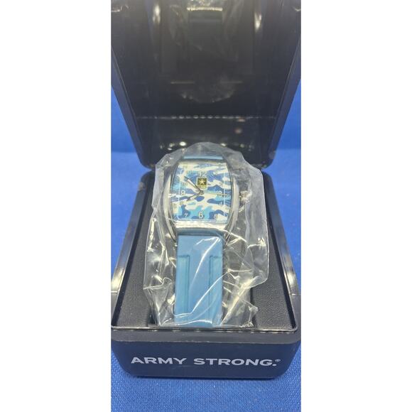 New U.S. Army Brigade Camo Watch BRI-612 Mission NIB- Will Need A Battery - Picture 1 of 7